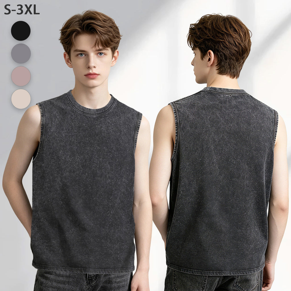 Washed vest - Double (CA-2 factory in the United States)