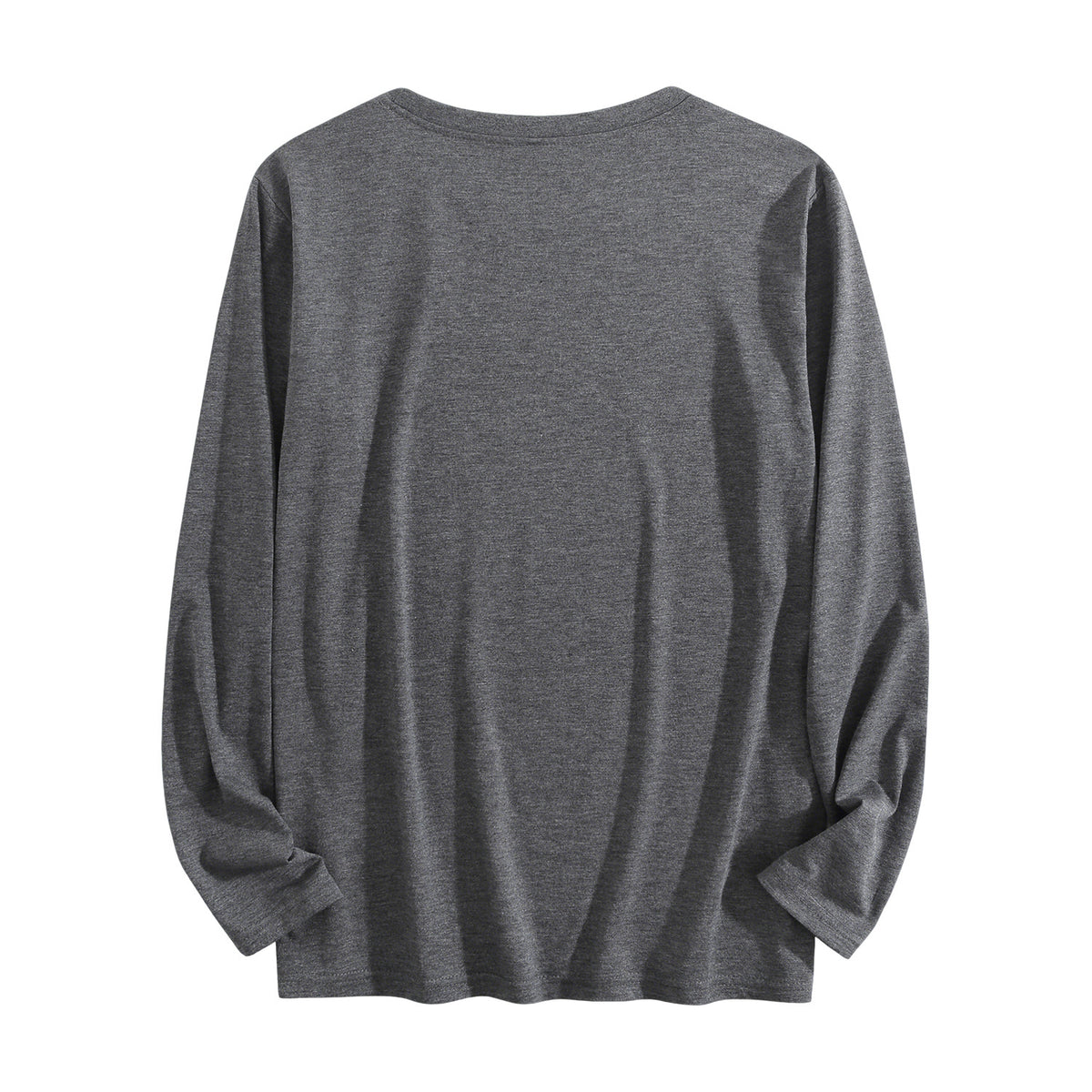 Women's Four Color Round Neck Long Sleeve T-shirt - Rear (CA Factory 02, USA)