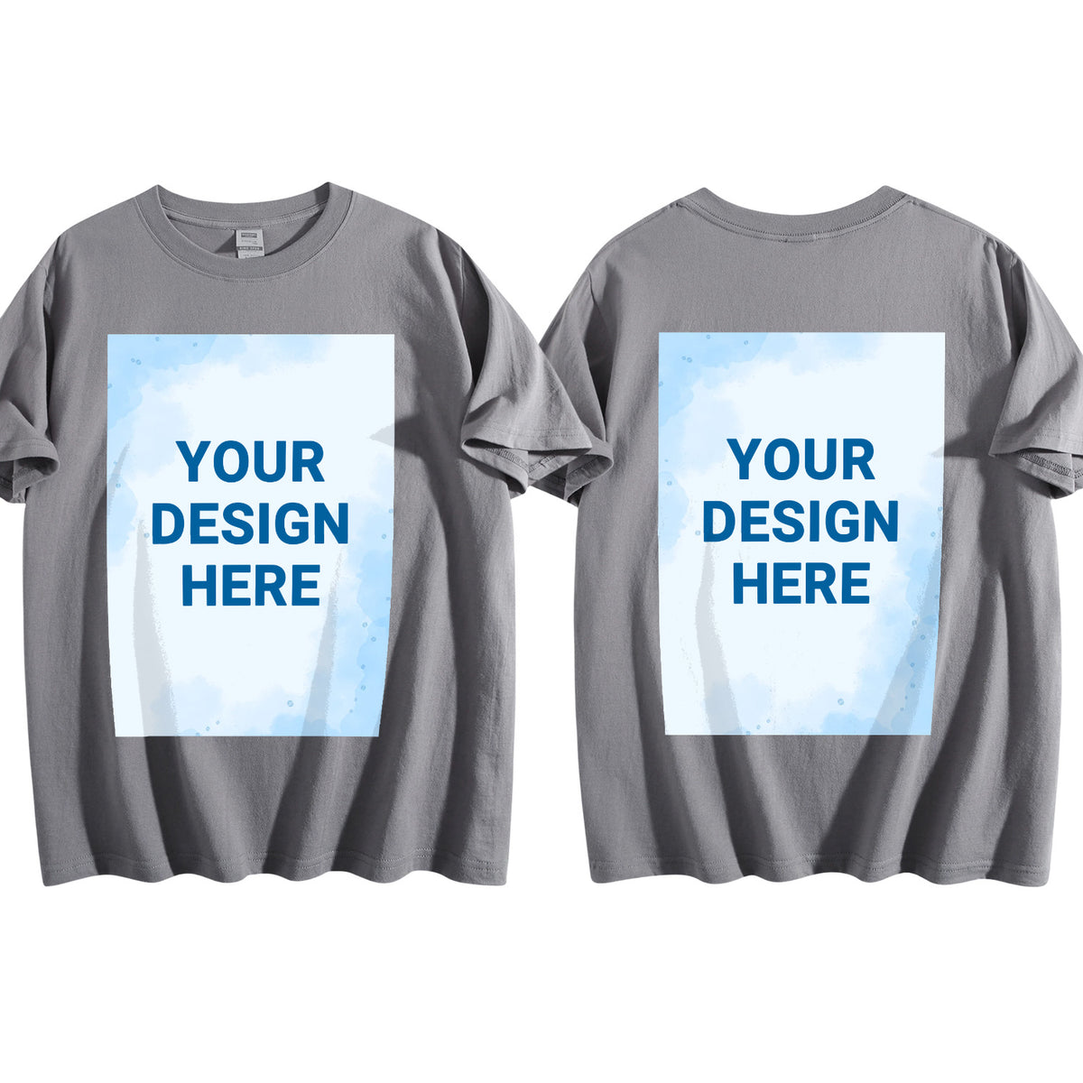 200g pure cotton men's T-shirt - double-sided printing [Australia]