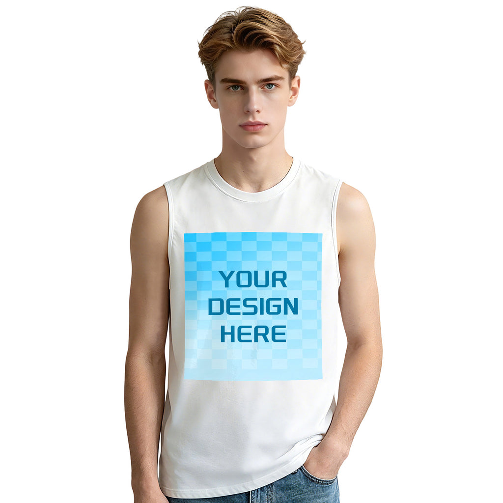 200g Men's Tank Top - Front Printed [Australia]
