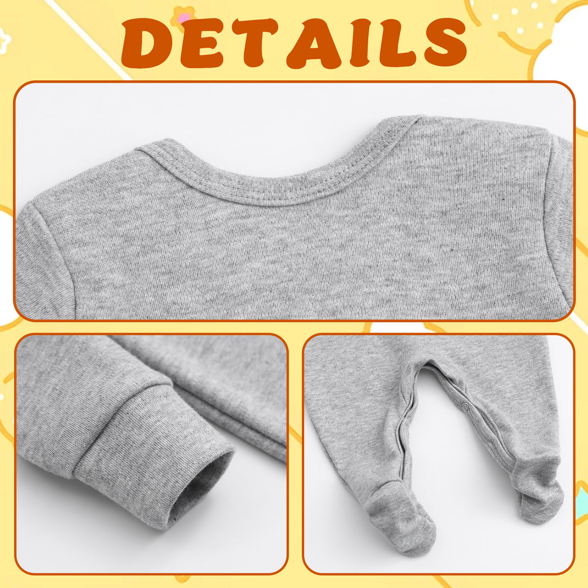 Long term crawling suit - front (CA Factory 2-5, USA)