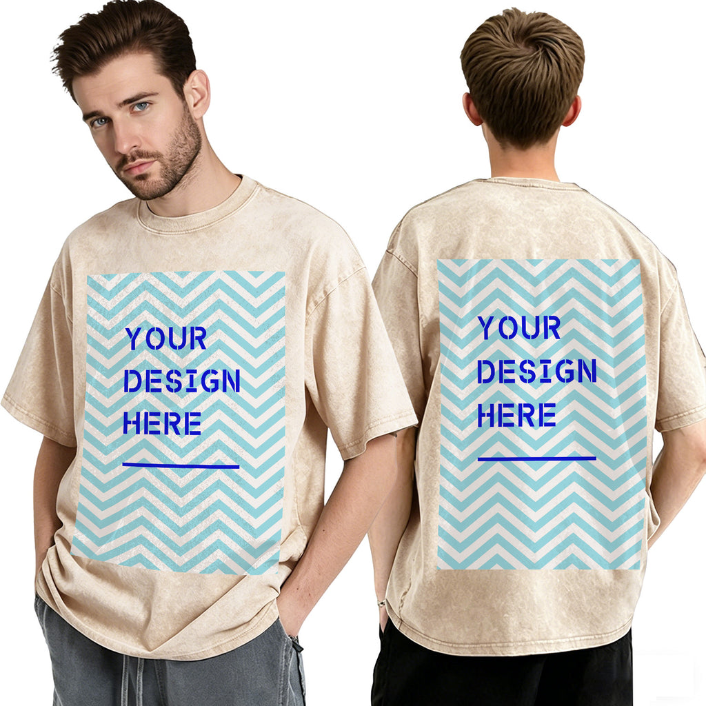 Big picture -210g washed T-double