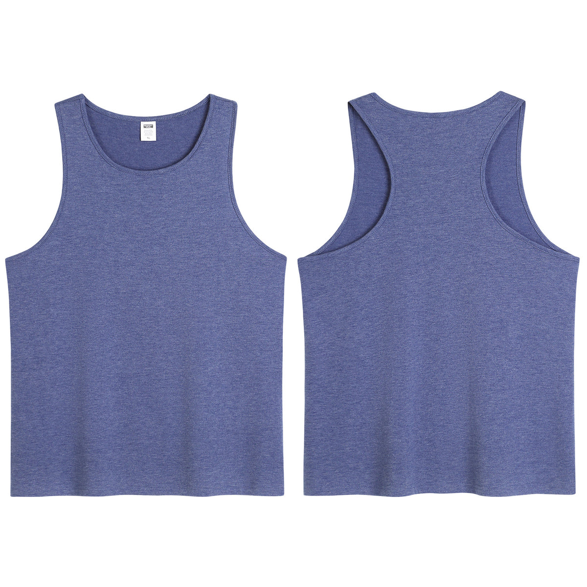 Unprinted women's colored cotton vest (CA-2 factory in the United States)