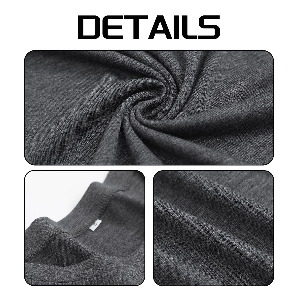 Women's Four Color Round Neck Long Sleeve T-shirt - Double (CA Factory 02, USA)