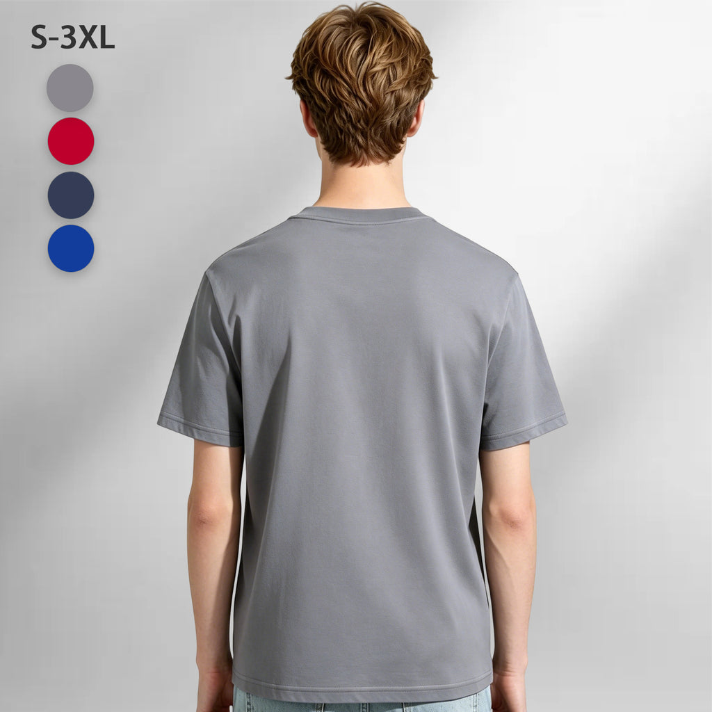 200g pure cotton men's T-shirt - back printed [Australia]