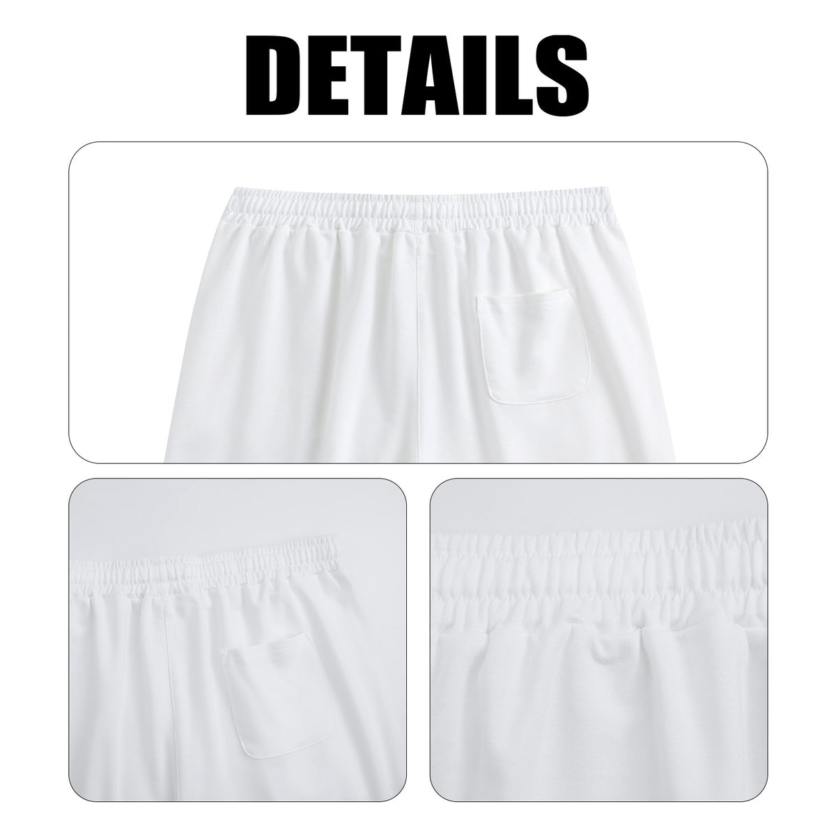 Double Image - Casual Shorts Back (CA-2 Factory in the United States)