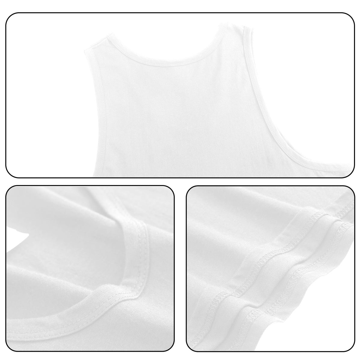 180G Men's Tank Top - Front (CA-2 Factory, USA)