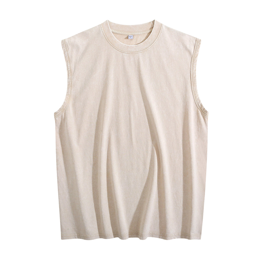 Washed vest - unprinted (CA-2 factory in the United States)