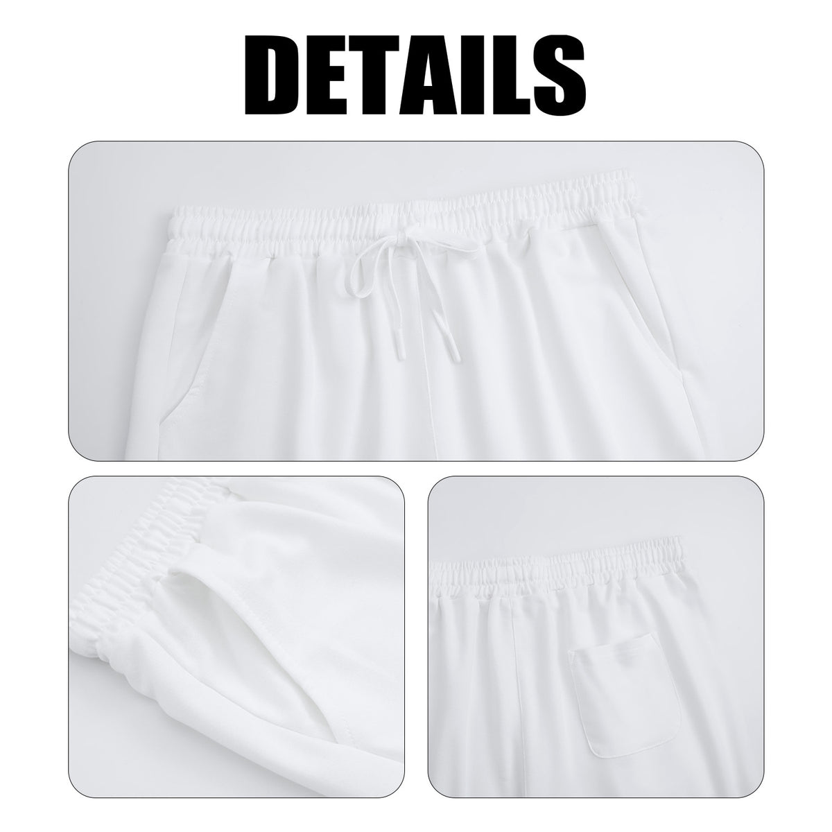 Double image - casual shorts - front (CA-2 factory in the United States)