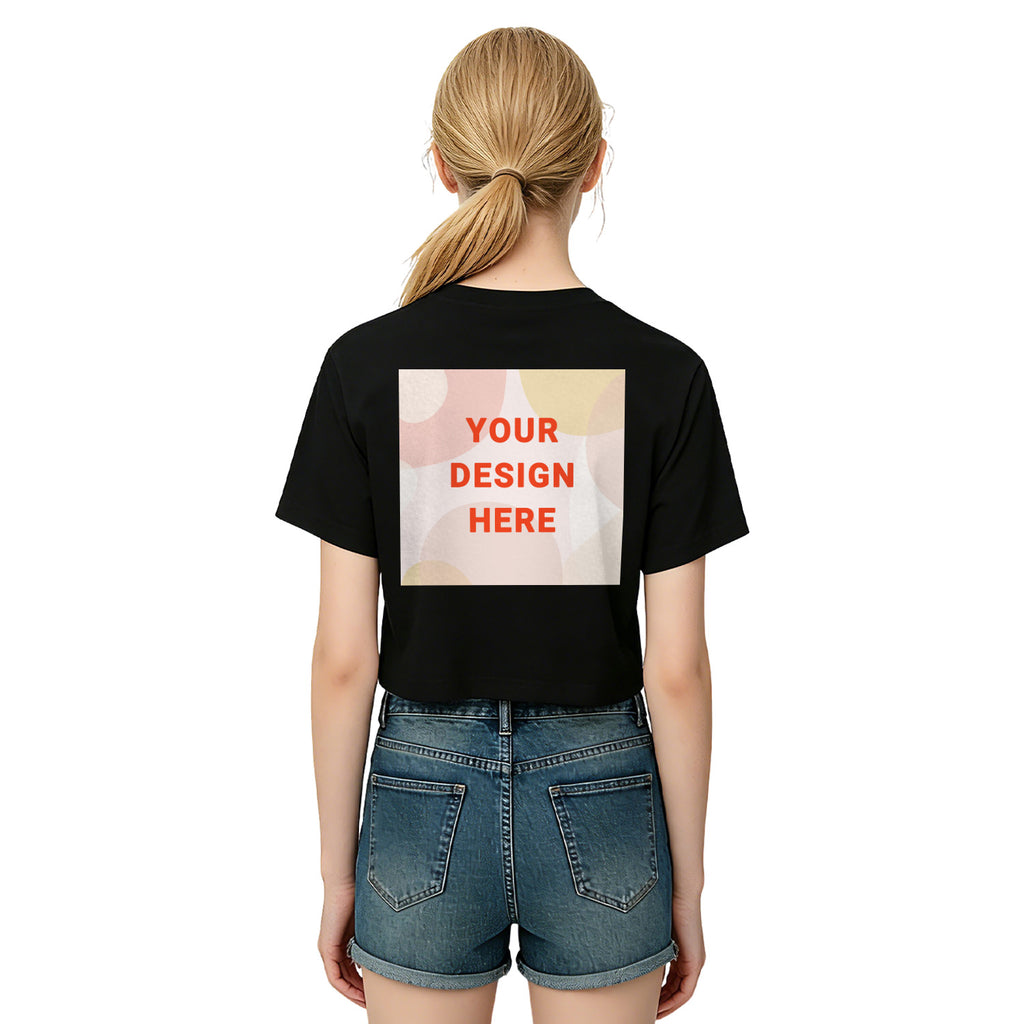Ladies' Umbilical T-shirt - Rear (CA-2 Factory, USA)