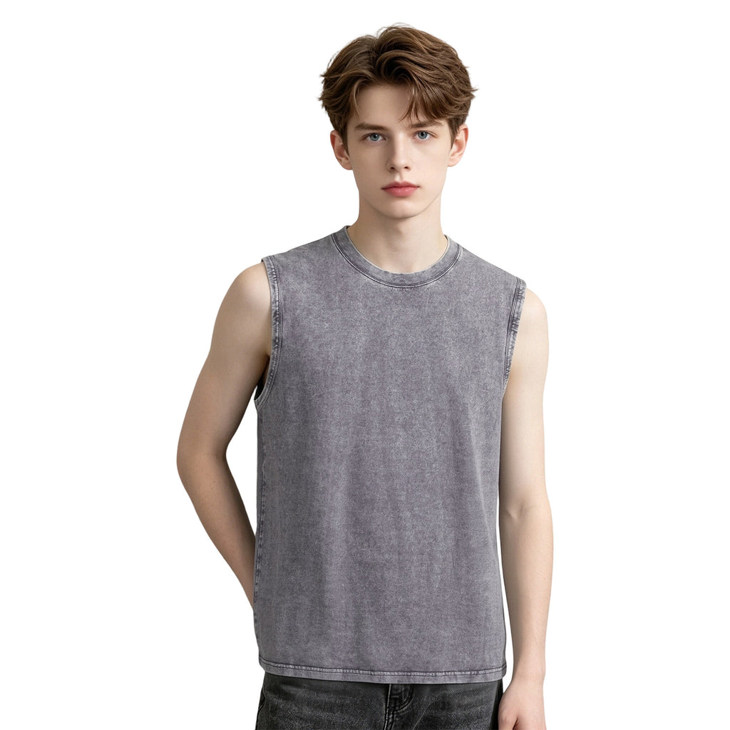 Washed vest - unprinted (CA-2 factory in the United States)