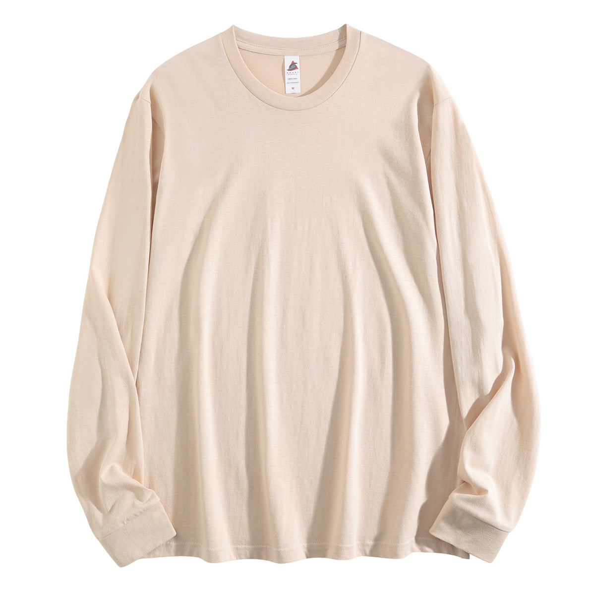 Men's Pure Cotton Long Sleeve - Front (CA Factory 02, USA)