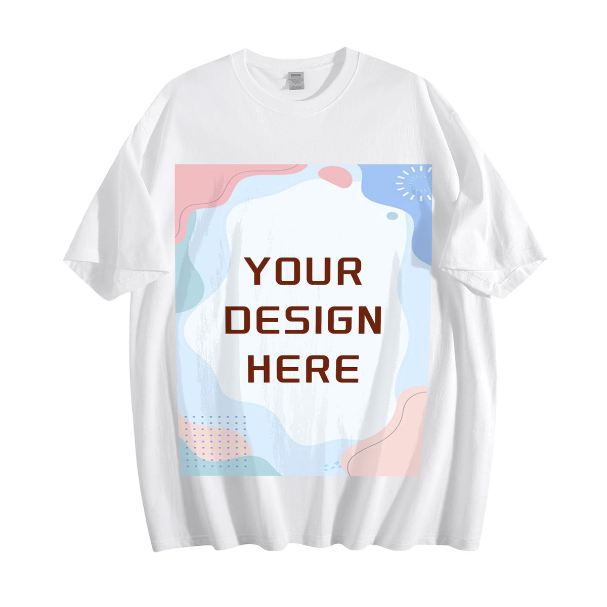 180G Ordinary Women's Pure Cotton T-shirt - Front (CA-2 Factory in the United States)