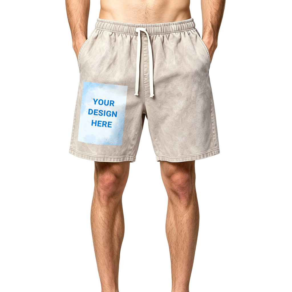 Washed Shorts - Front Left (CA-02 Factory, USA)