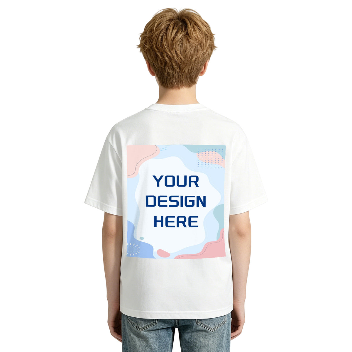 200g pure cotton children's T-shirt - back printed (Australia)