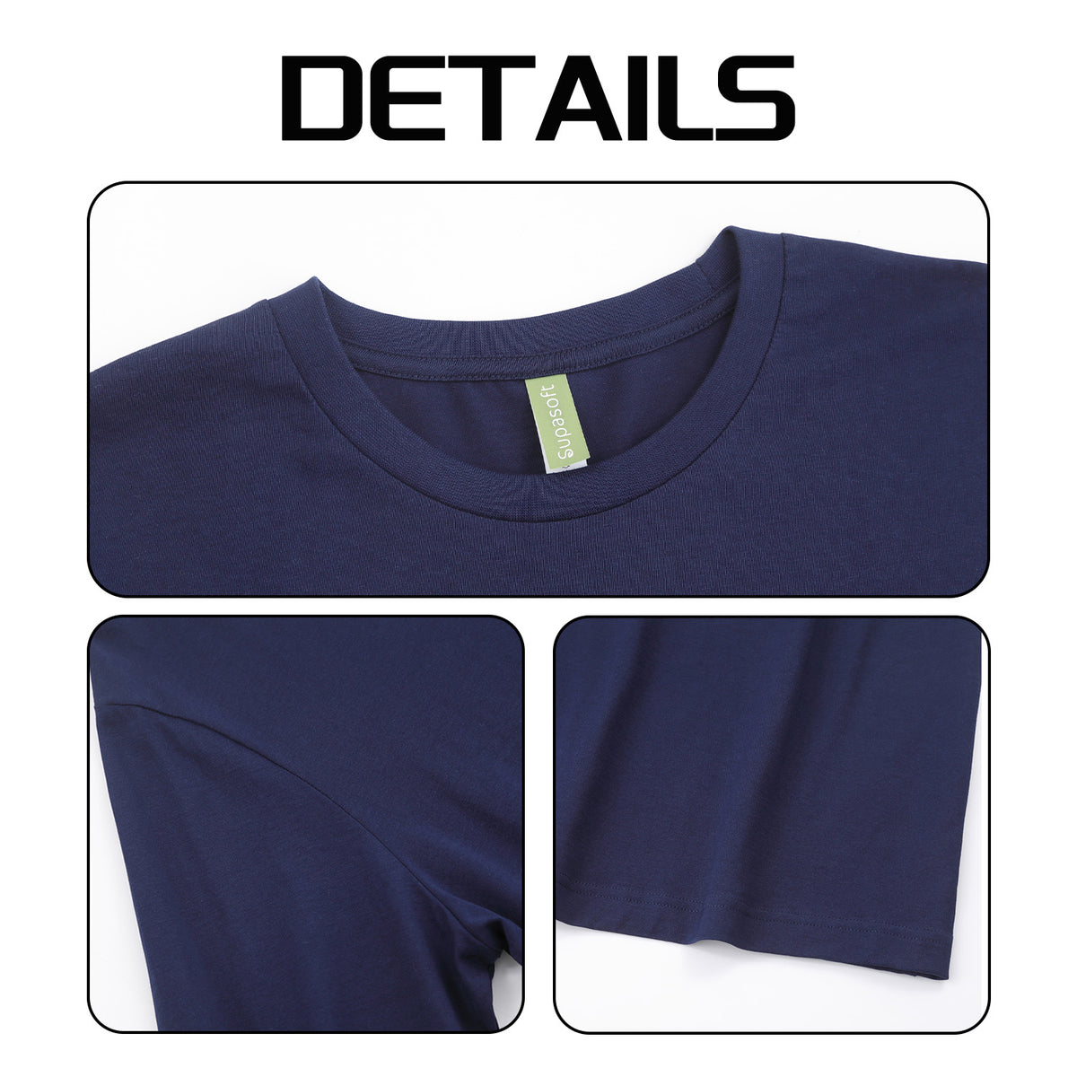 Men's Pure Cotton Long Sleeve - Front (CA Factory 02, USA)