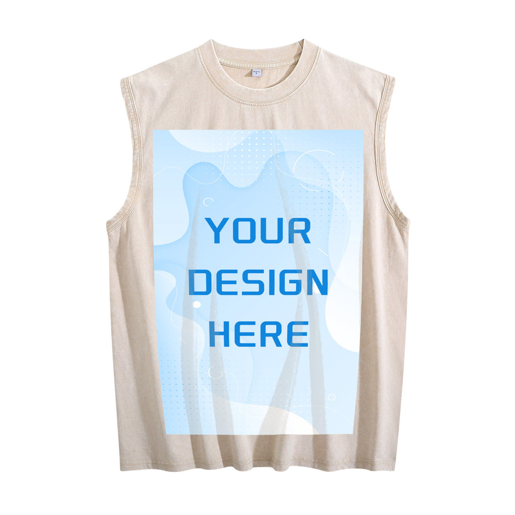 Washed vest - front (CA-2 factory in the United States)