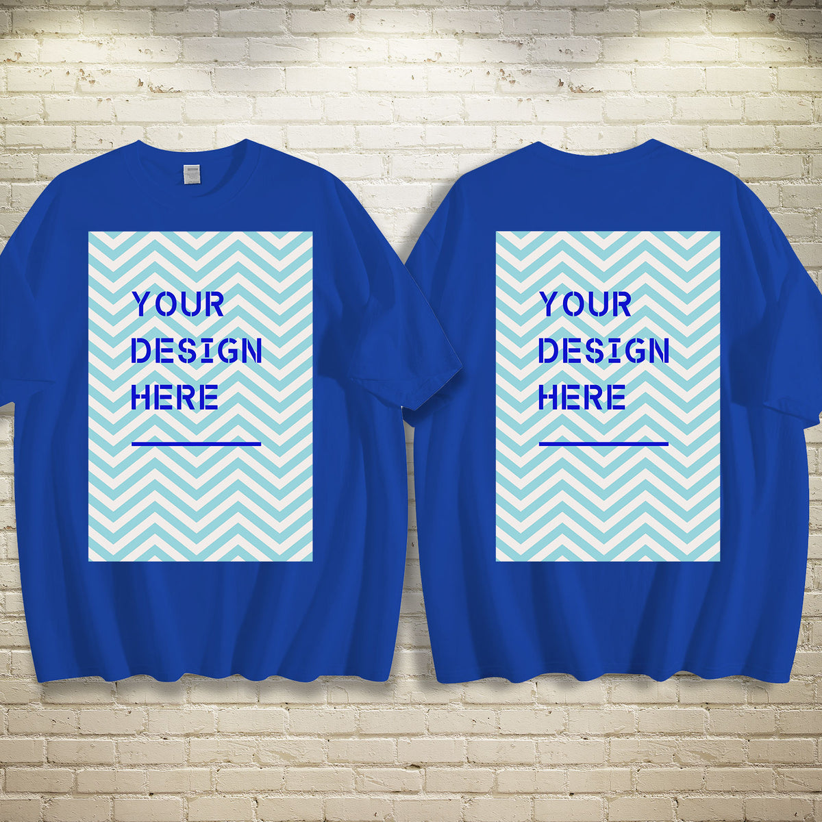 Multi color 180g adult T-shirt - Double