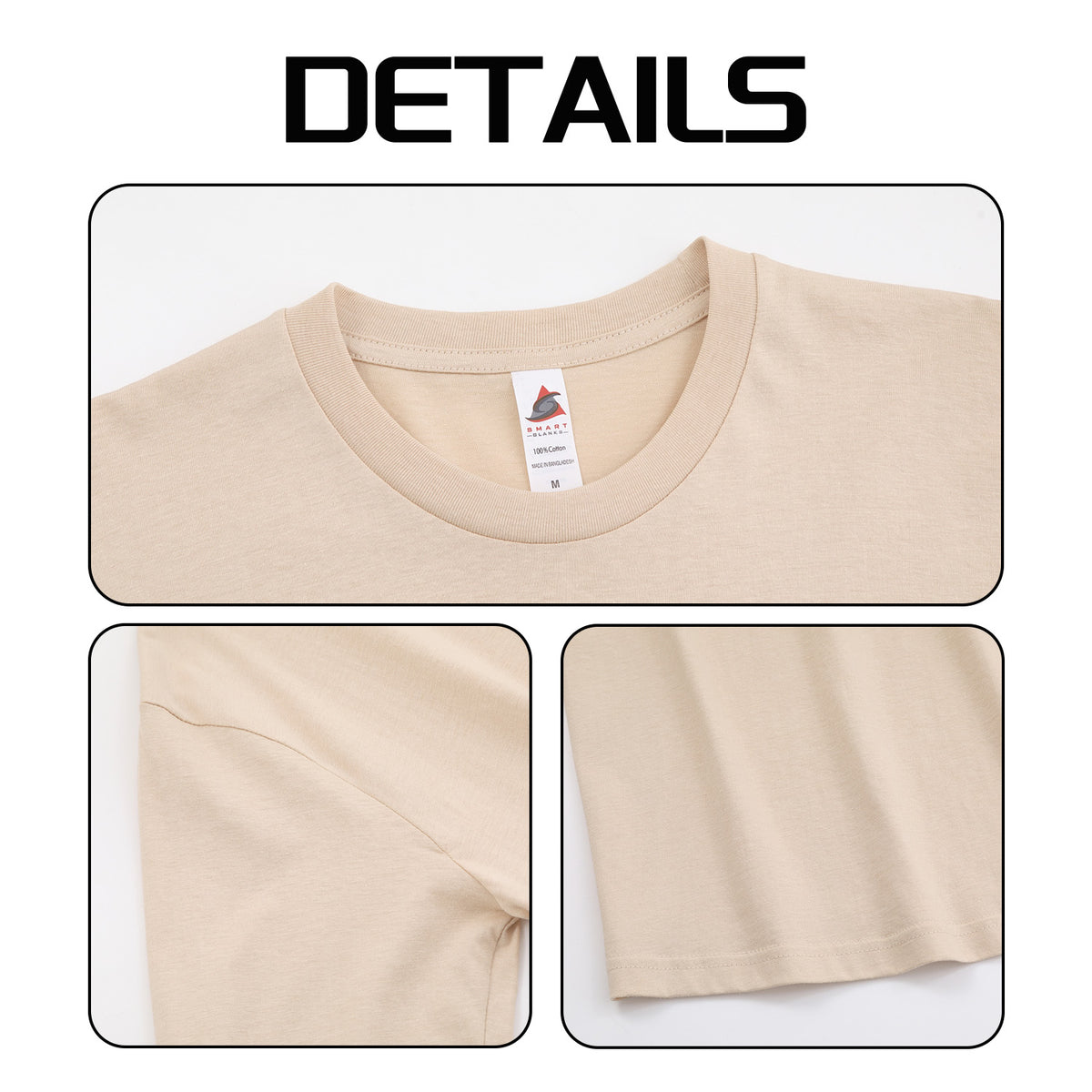 Men's Pure Cotton Long Sleeve - Front (CA Factory 02, USA)