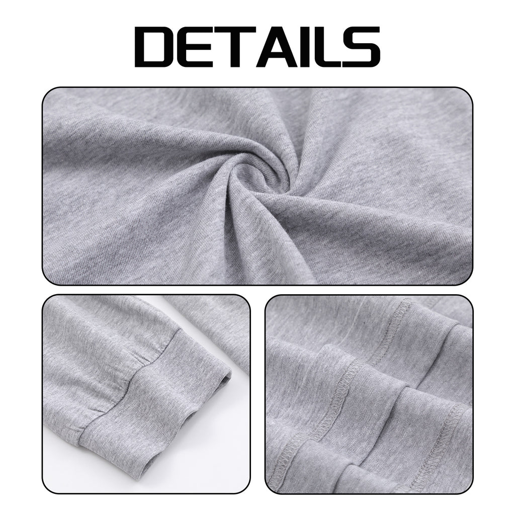 Men's Pure Cotton Long Sleeve - Double (CA Factory 02, USA)