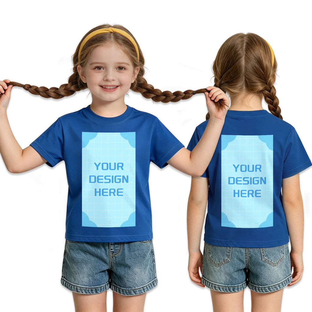 190g Children's T-shirt - Double sided (CA-3 factory in the United States)