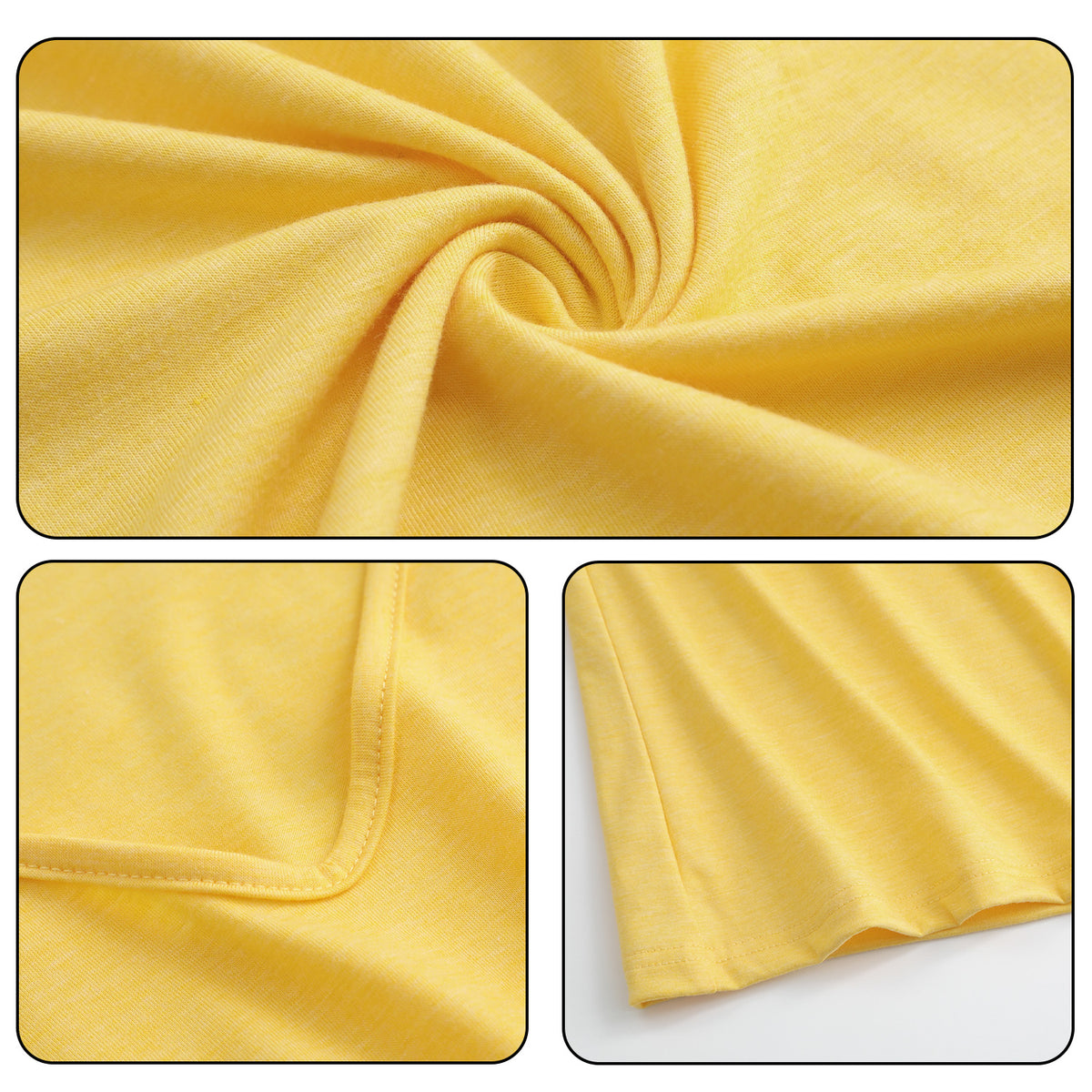 180g V-neck colored cotton vest - rear (NJ-2 factory in the United States)