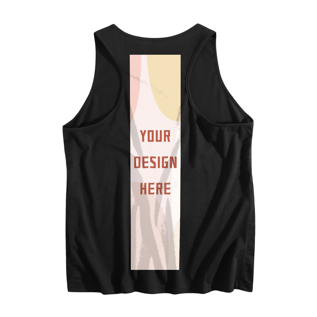 Ladies' Colored Cotton Vest - Rear (CA-2 Factory in the United States)