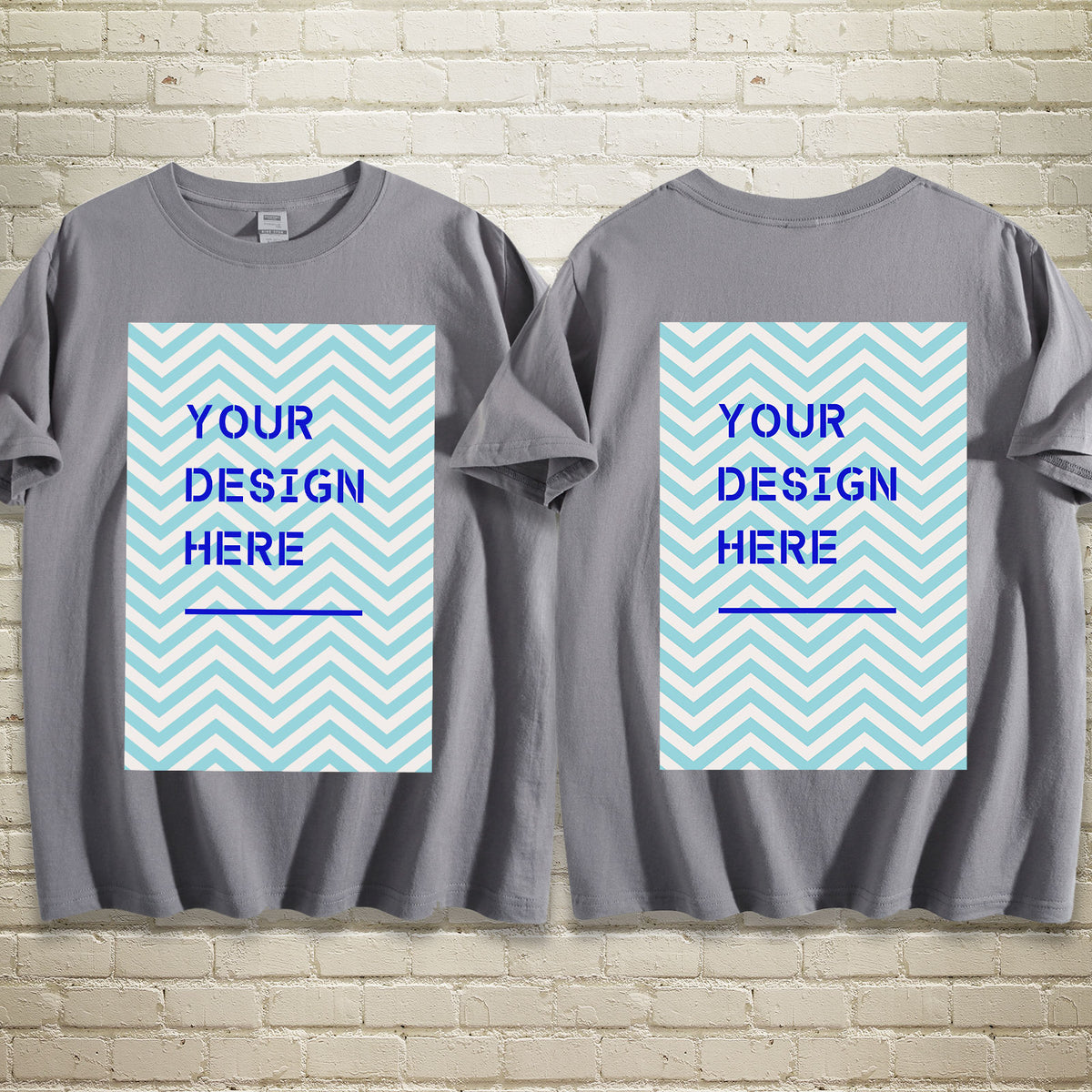 Multi color 180g adult T-shirt - Double
