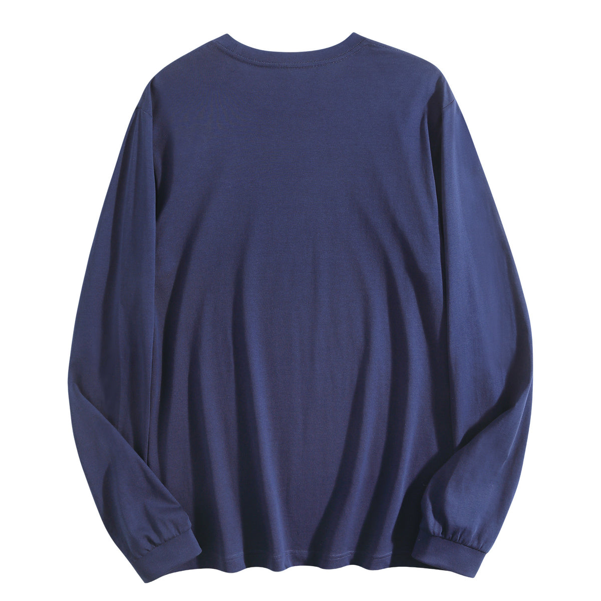 Men's pure cotton long sleeved back (CA factory 02, USA)