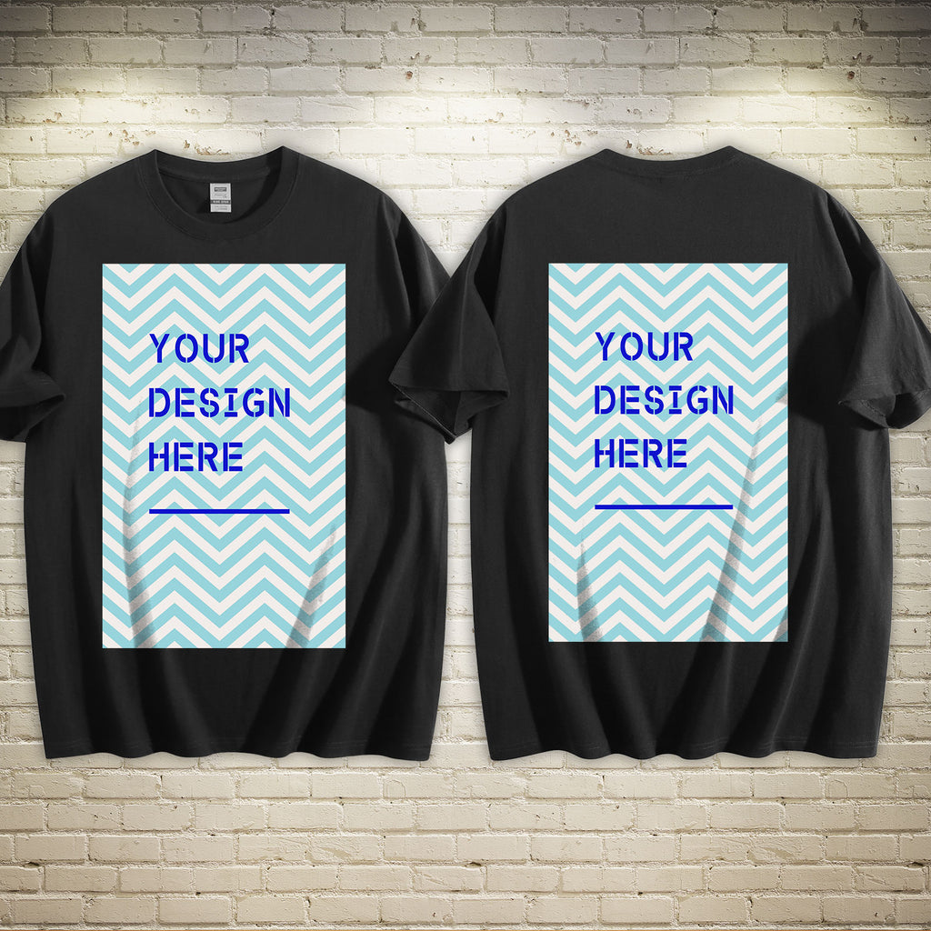 180gT T-shirt double-sided printing directly from Brazilian factory