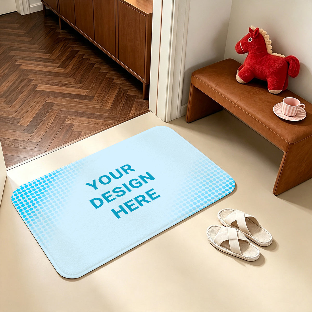 90 × 60cm flannel floor mat (CA-3 factory in the United States)