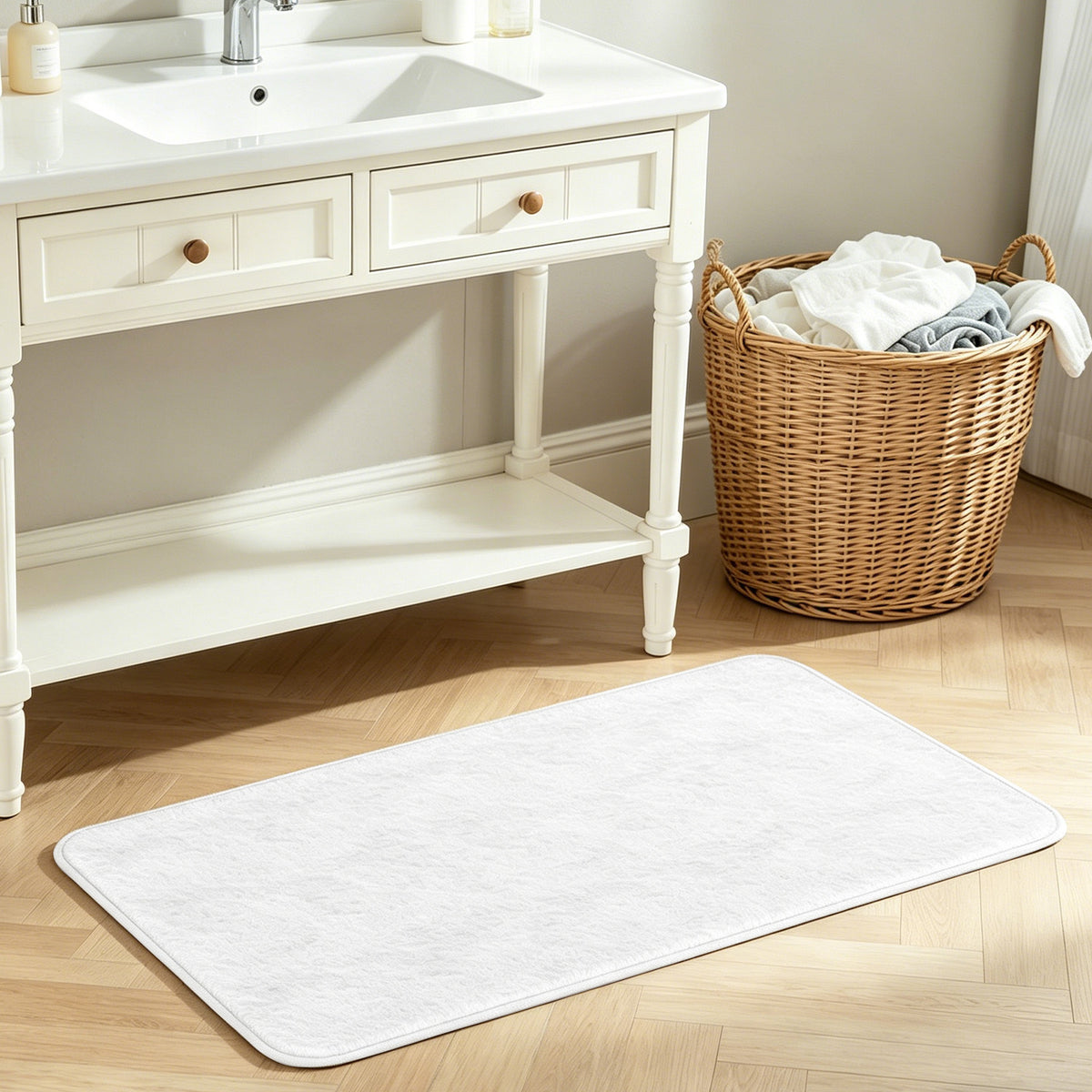 Flannel floor mat 50 × 80cm (CA-3 factory in the United States)