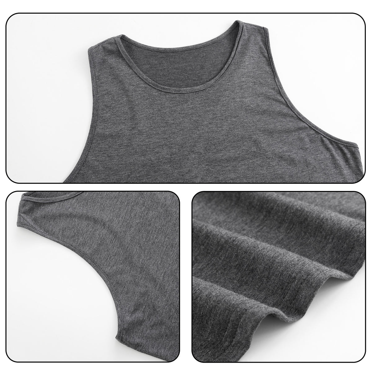 Women's Colored Cotton Tank Top - Double (CA-2 Factory in the United States)