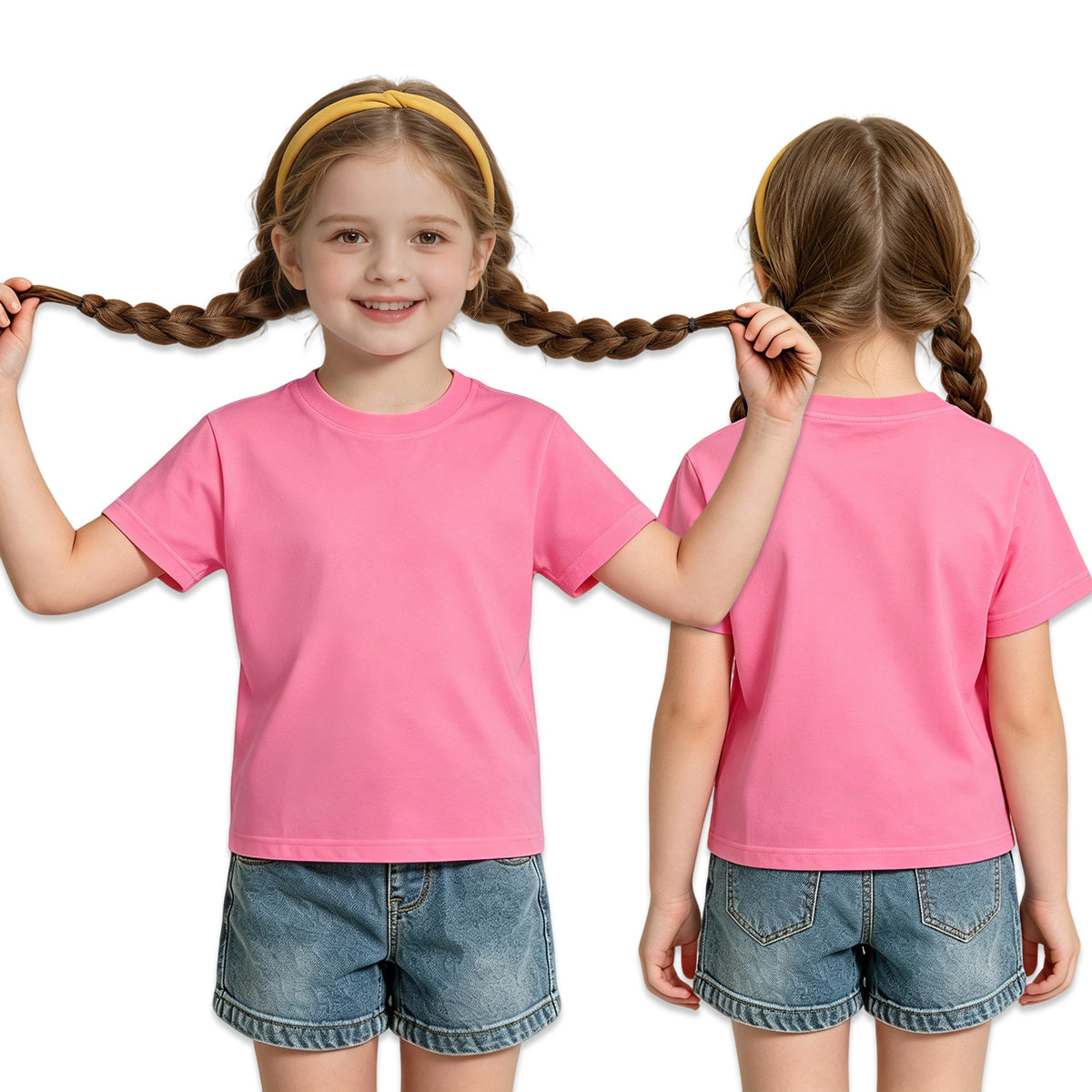 190g Children's T-shirt - Double sided (CA-3 factory in the United States)