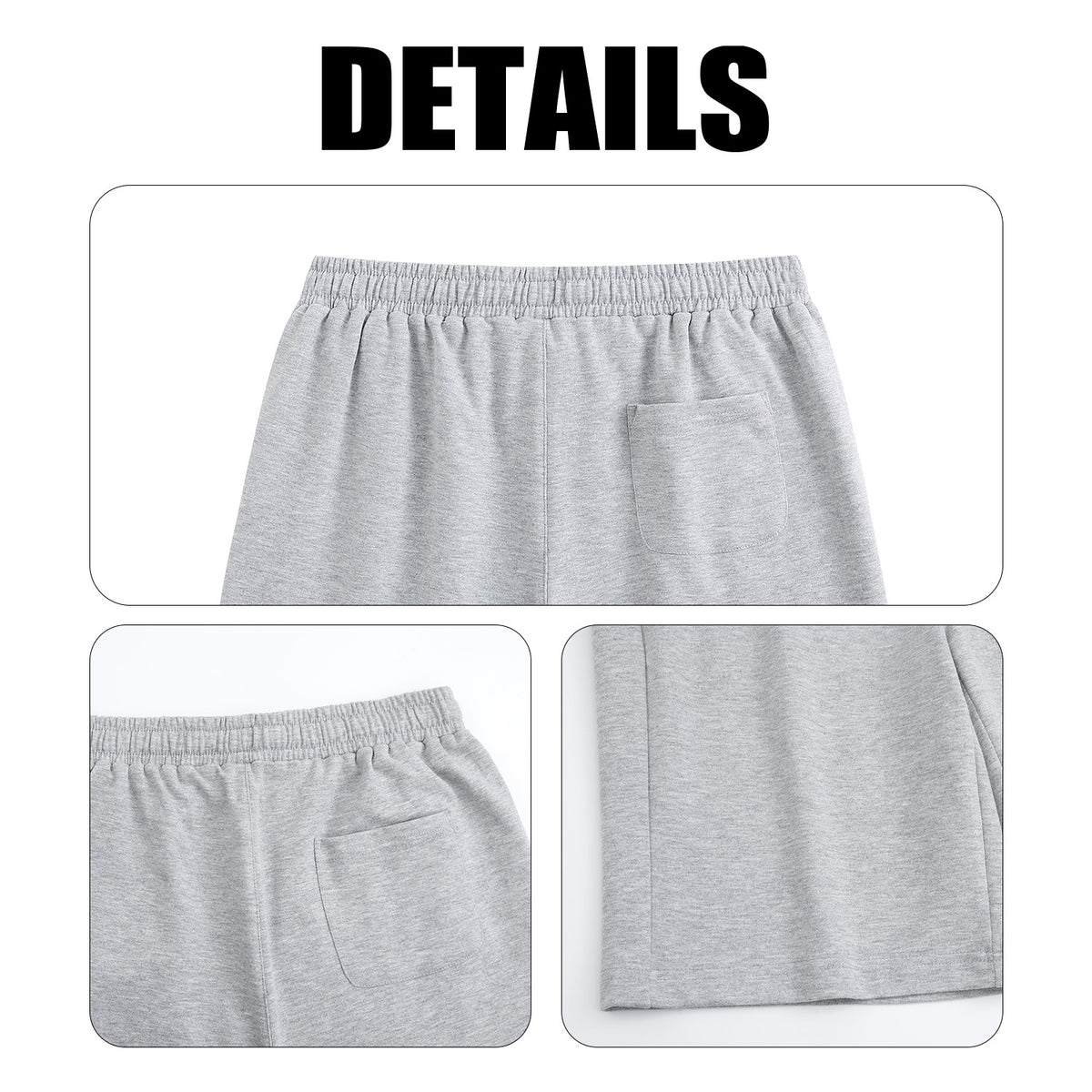 Double Image - Casual Shorts Back (CA-2 Factory in the United States)