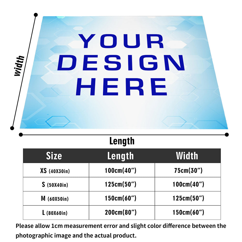 280g flannel blanket - single-sided (US warehouse)