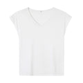 180g V-neck colored cotton vest - unprinted (NJ-2 factory in the United States)