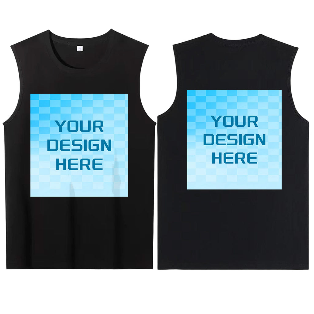 200g Men's Tank Top - Double sided Printed [Australia]