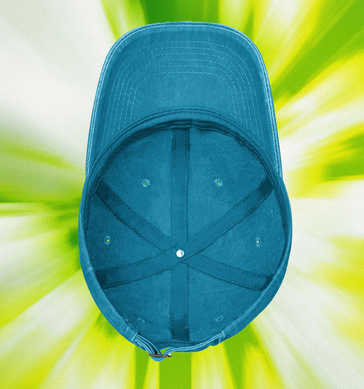 Water washed duckbill cap