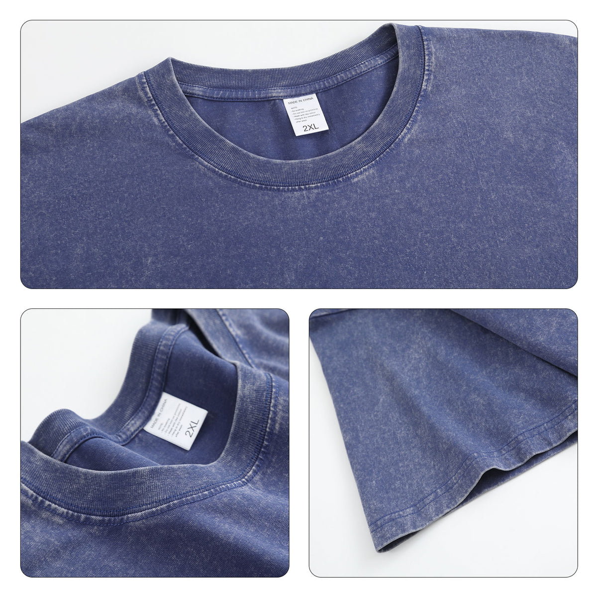 Water washed T-positioning printing - Double (NJ-1 factory)
