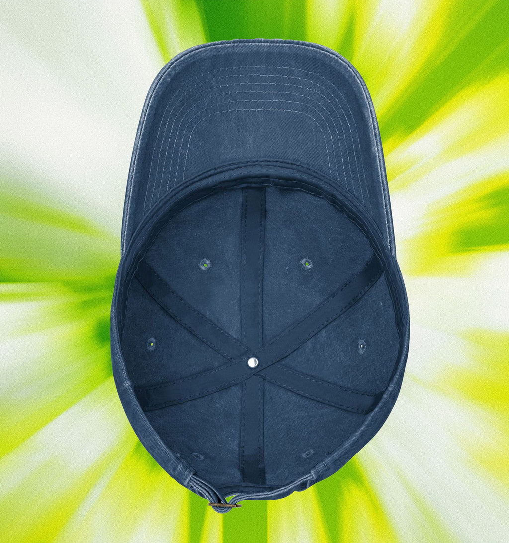 Water washed duckbill cap