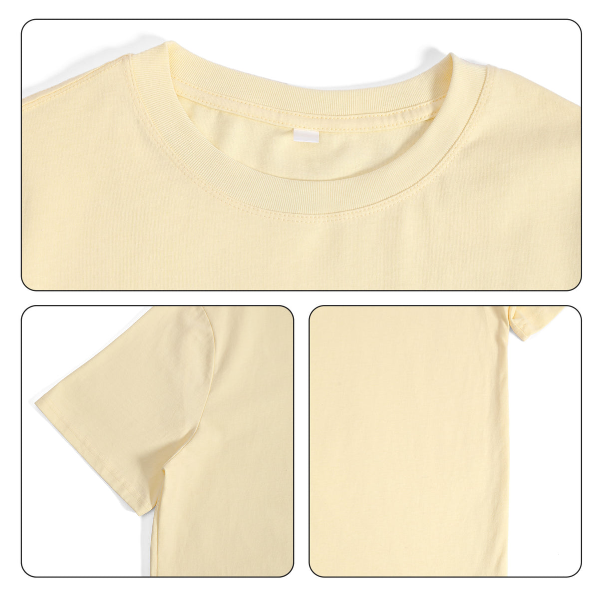Multi color 180g adult T-shirt - back