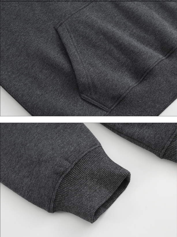 270 Fleece Hoodie with Rope - Double sided (CA Factory 03, USA)