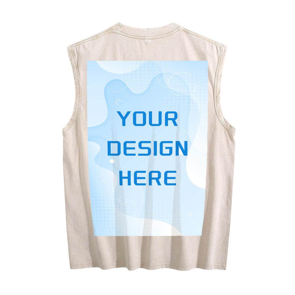 Washed vest - Rear (CA-2 factory in the United States)
