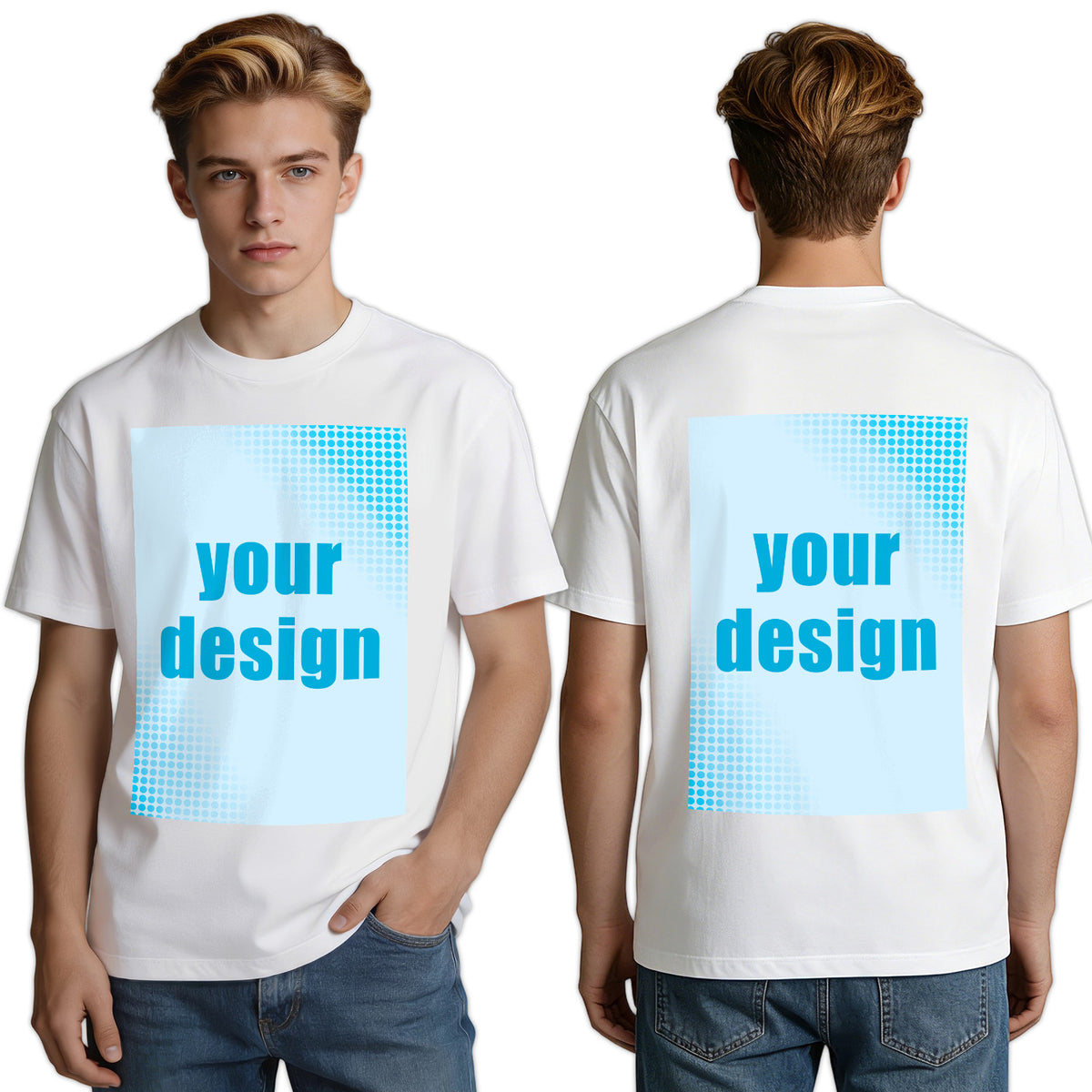 Mexican T-shirt - Double sided [Mexican straight hair]