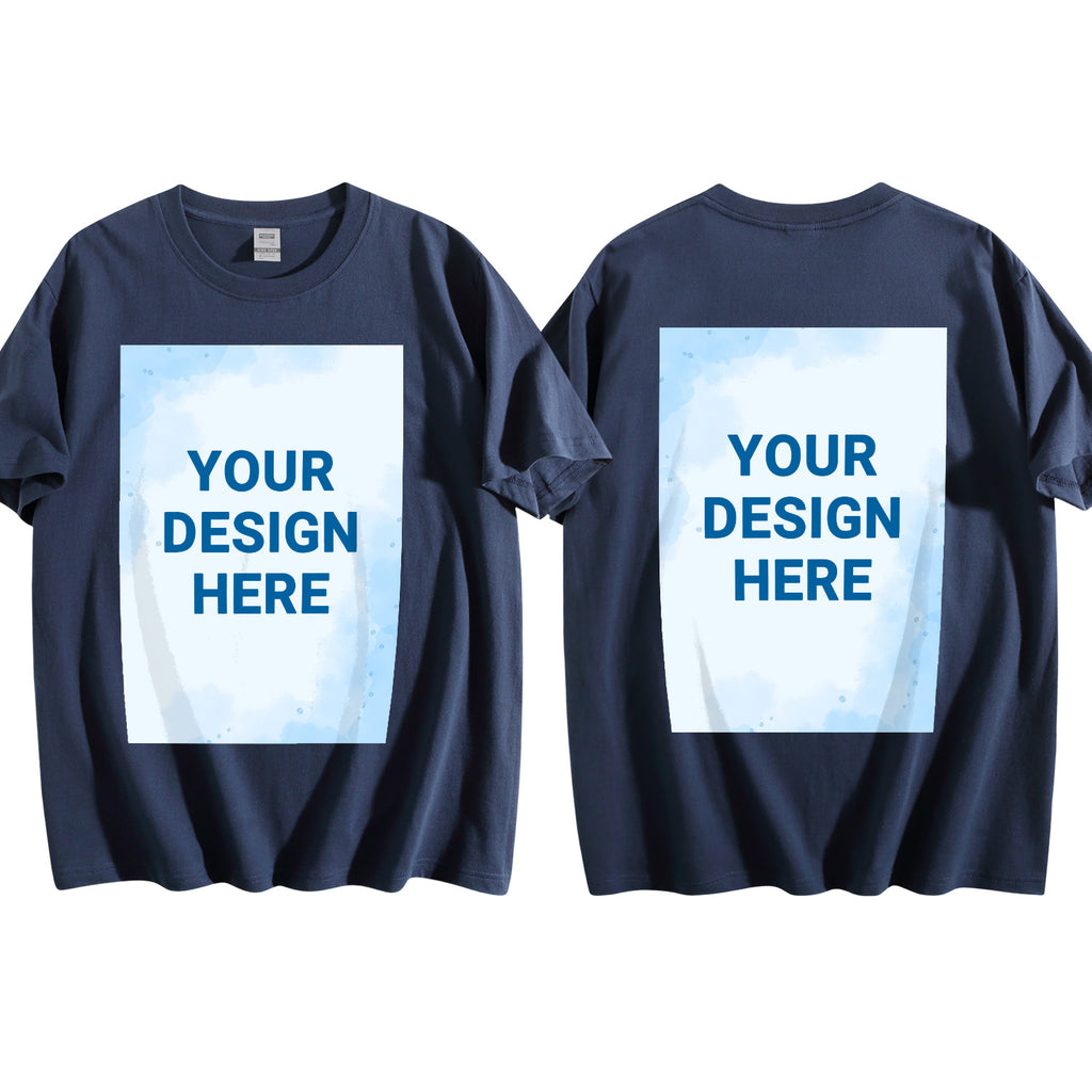 200g pure cotton men's T-shirt - double-sided printing [Australia]