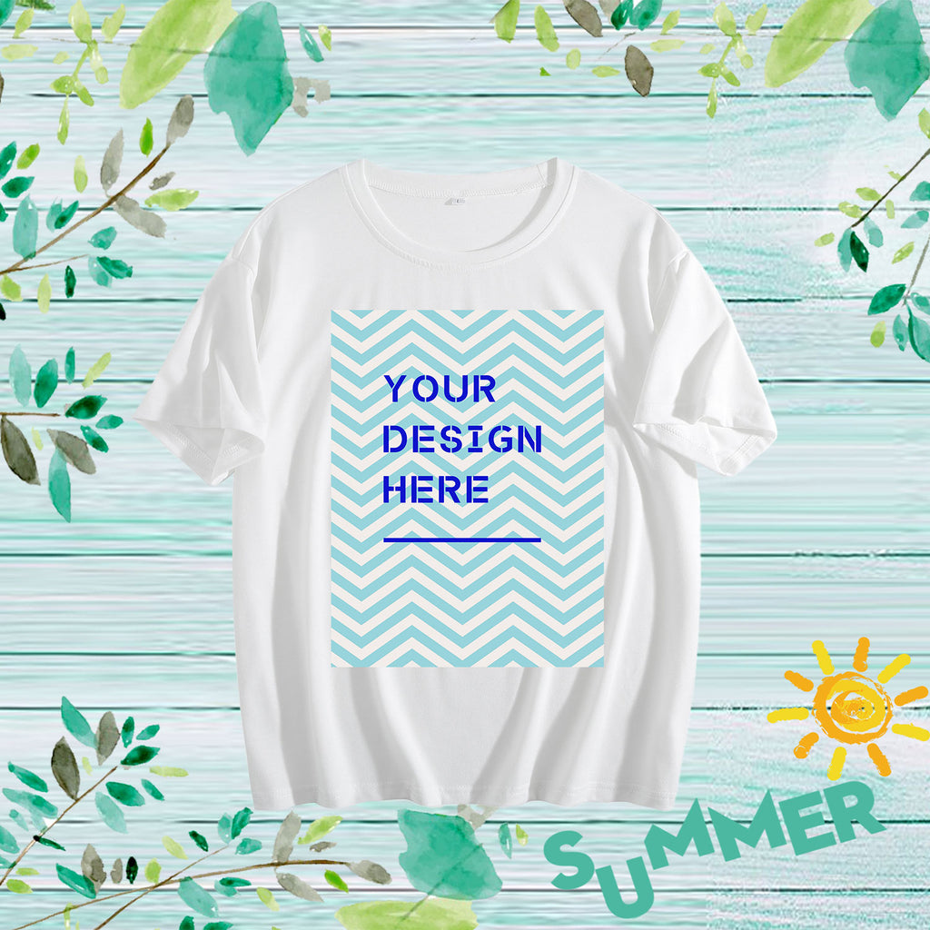 180G Women's Colorful Cotton Women's T-shirt