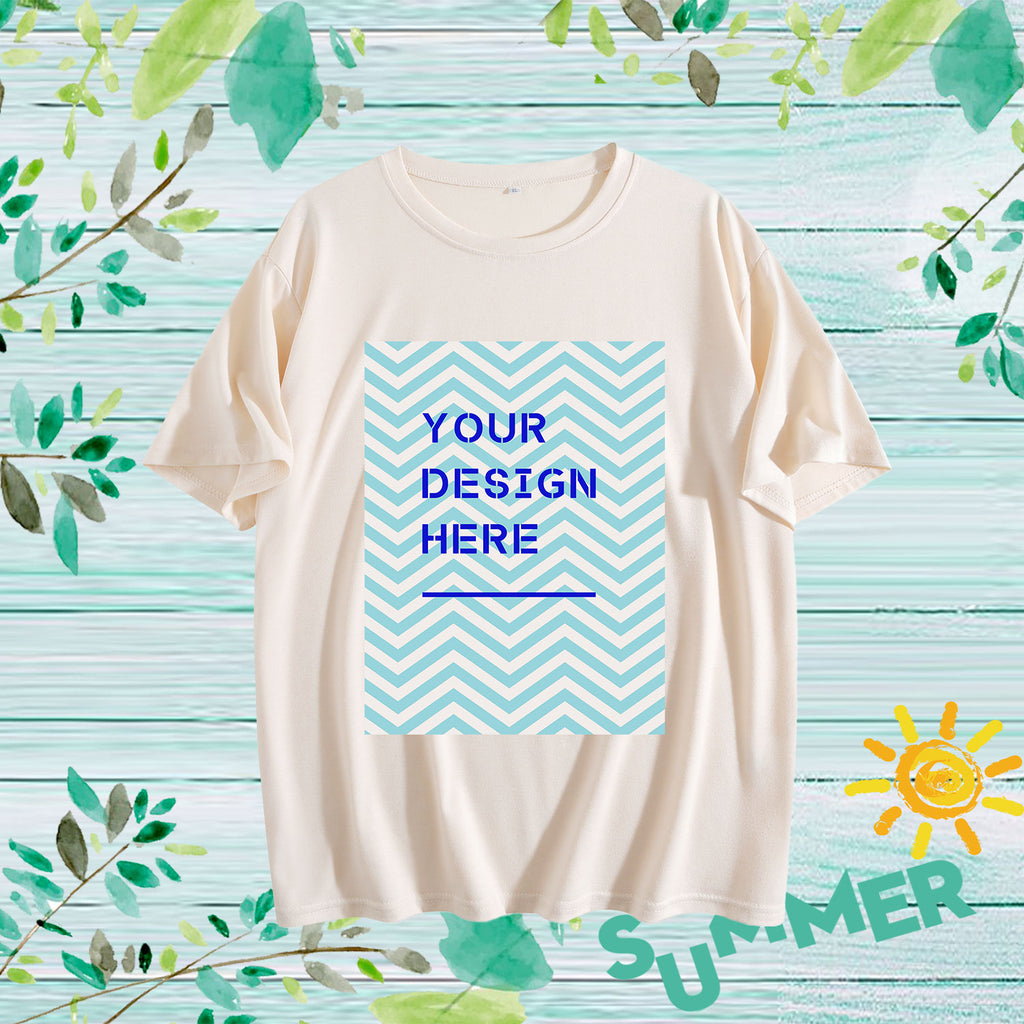 180G Women's Colorful Cotton Women's T-shirt