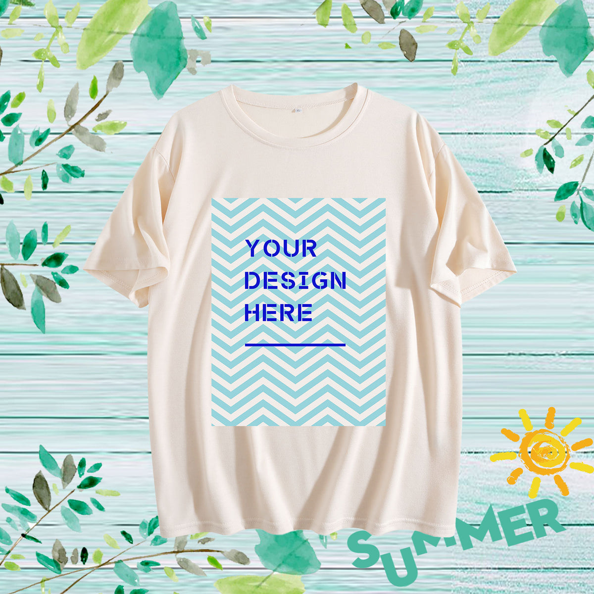 180G Women's Colorful Cotton Women's T-shirt