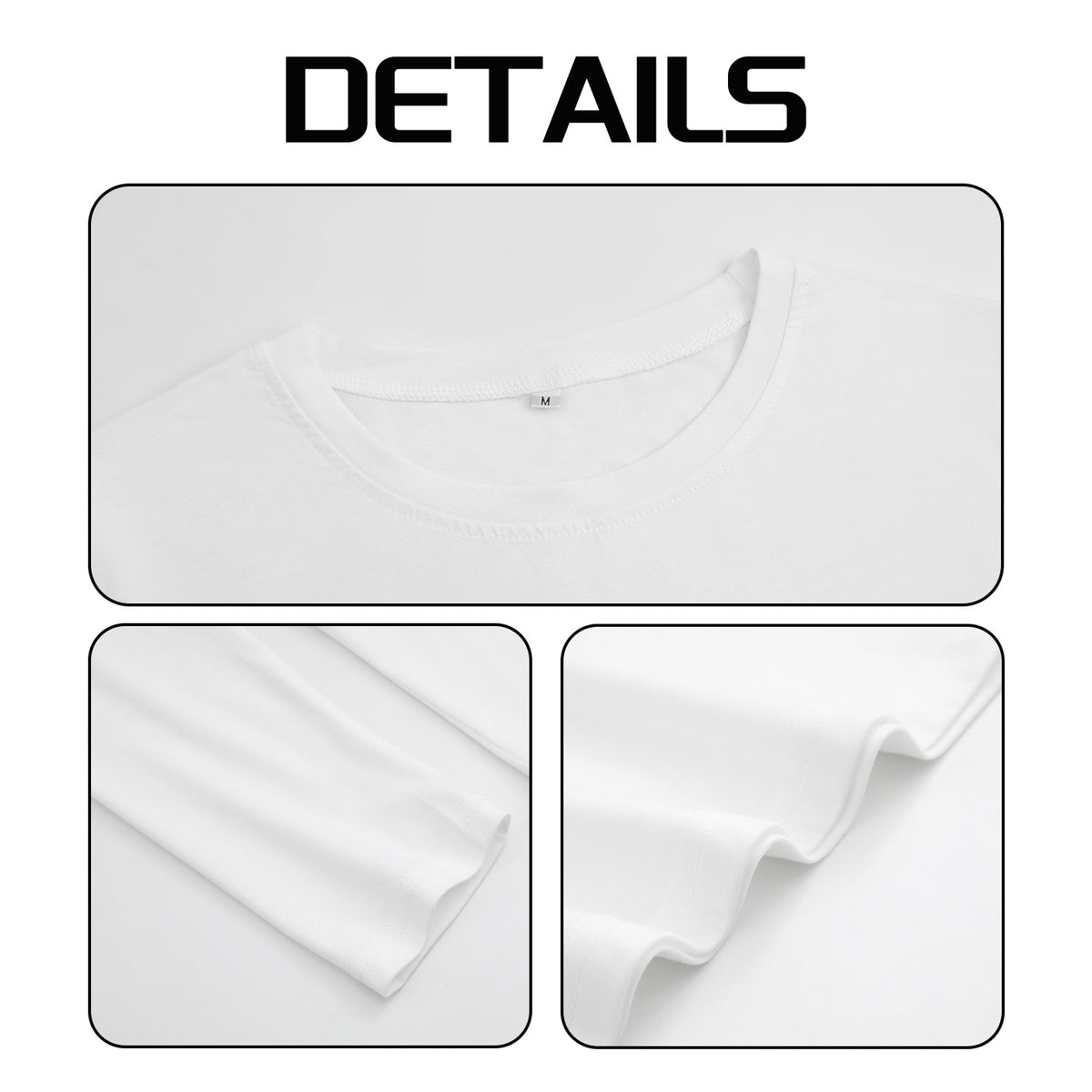 Women's 4-color round neck long sleeved T-shirt - Front (CA Factory 02, USA)